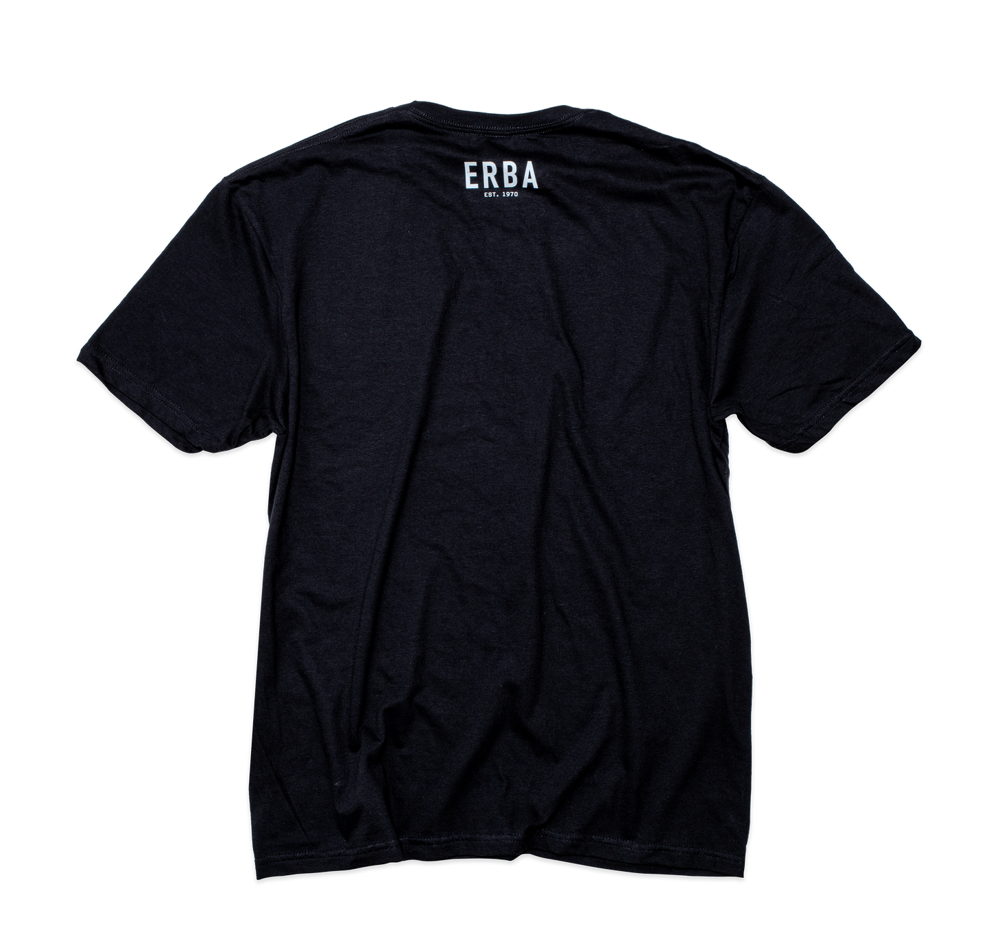 ERBA EST 1970 COTTON T-SHIRT BLACK