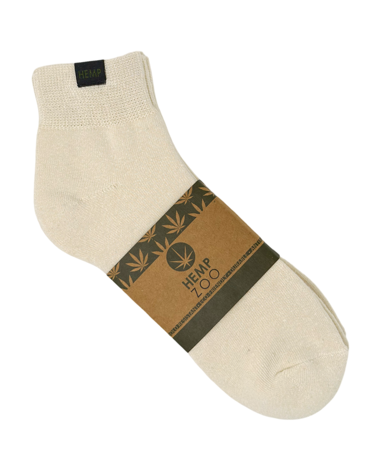 HEMP LABEL QUARTER SOCK