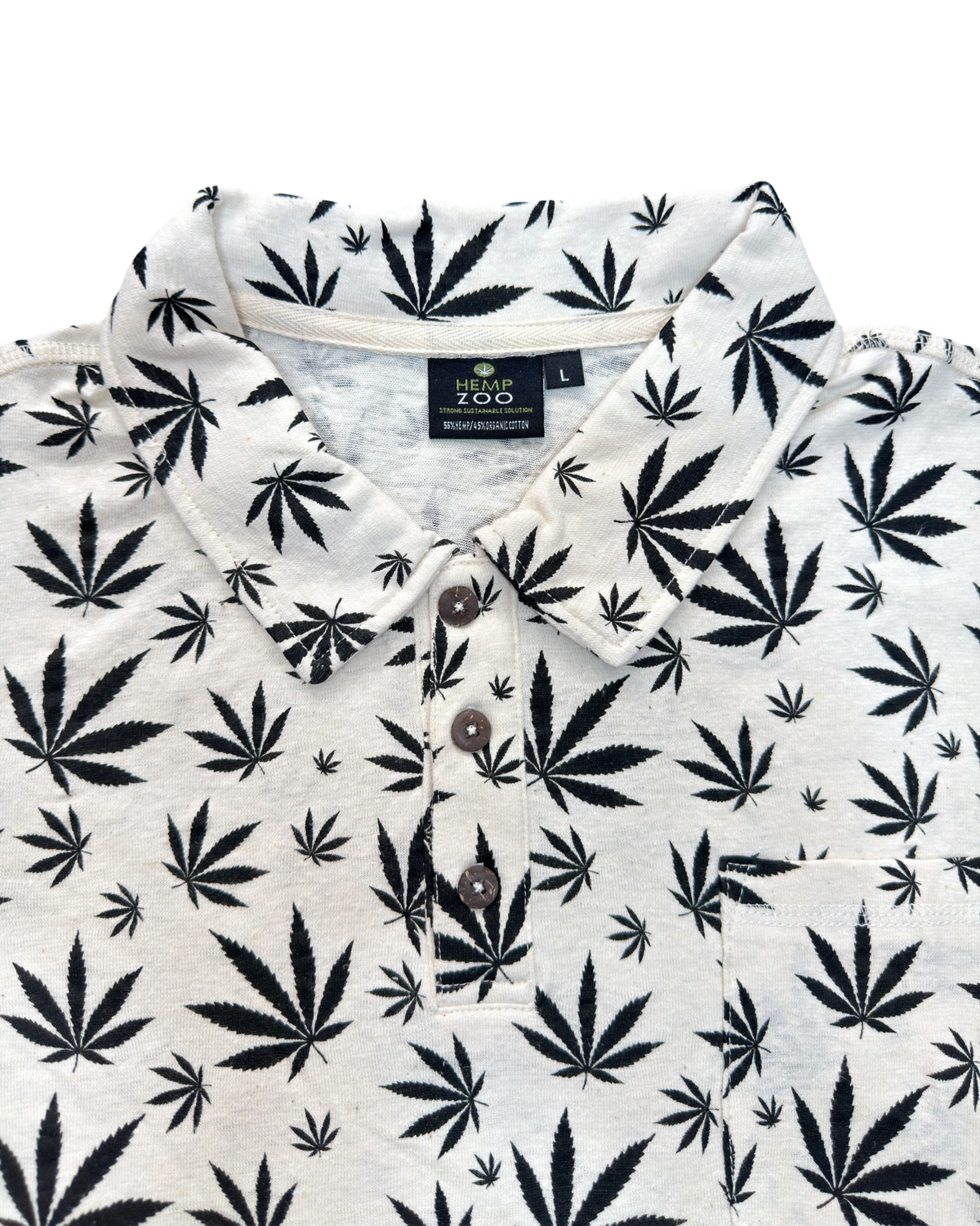 HEMP LEAF POLO