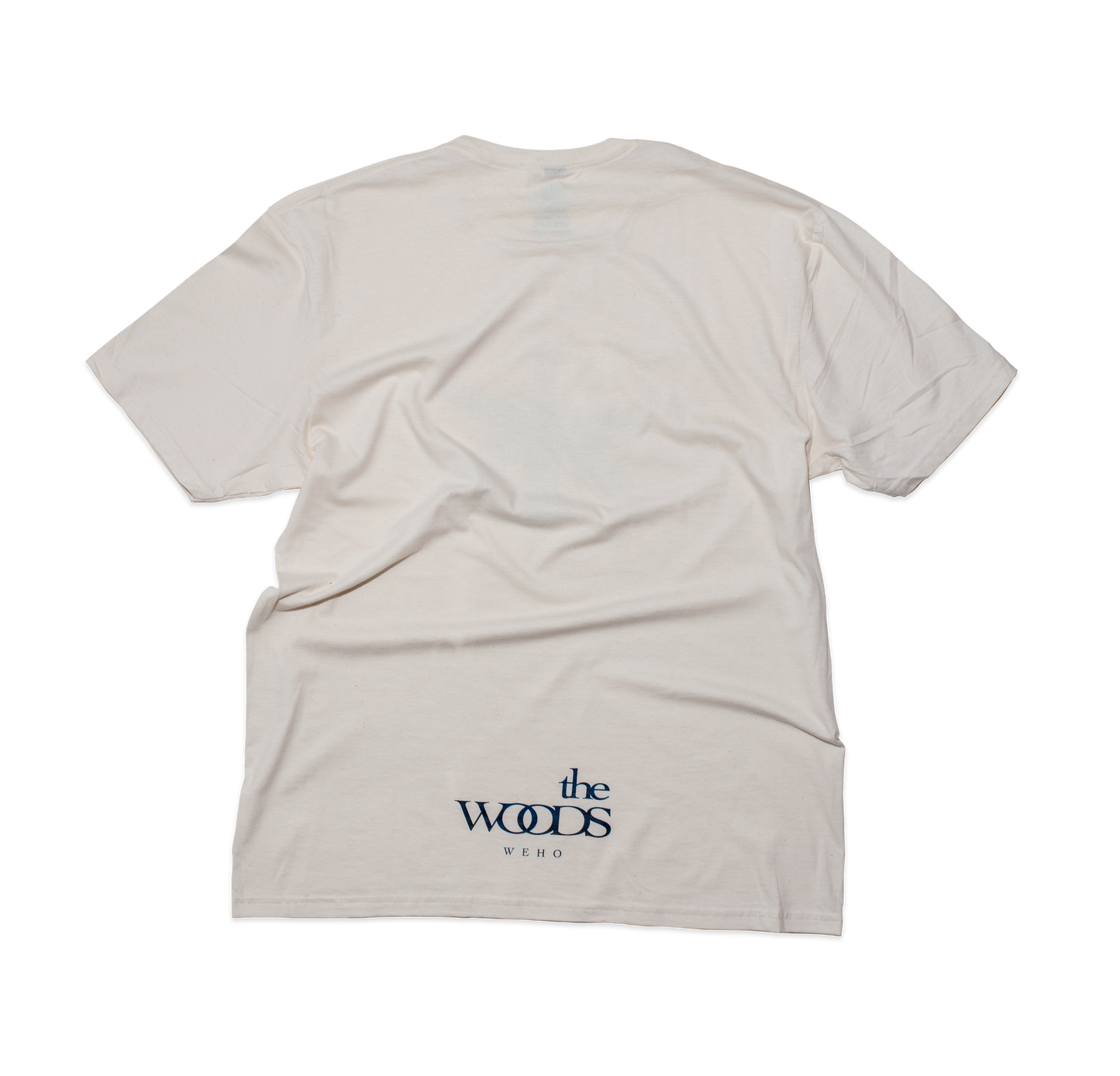 the WOODS COTTON T-SHIRT NATURAL