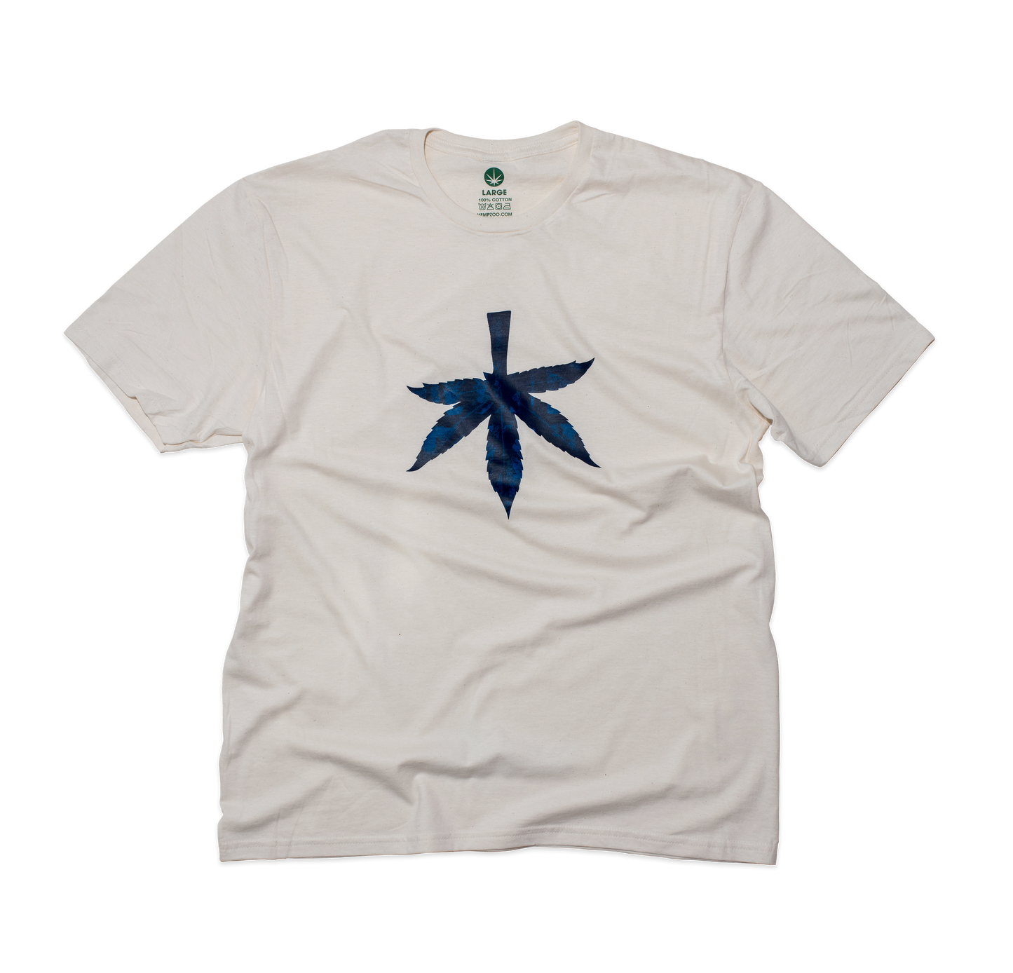 the WOODS COTTON T-SHIRT NATURAL