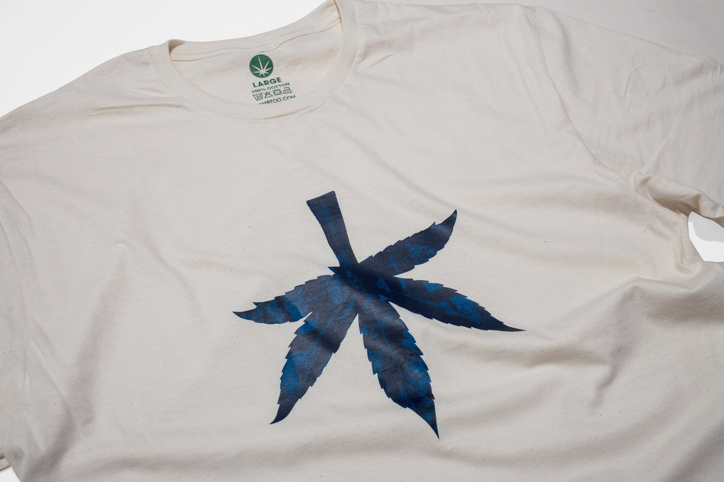 the WOODS COTTON T-SHIRT NATURAL